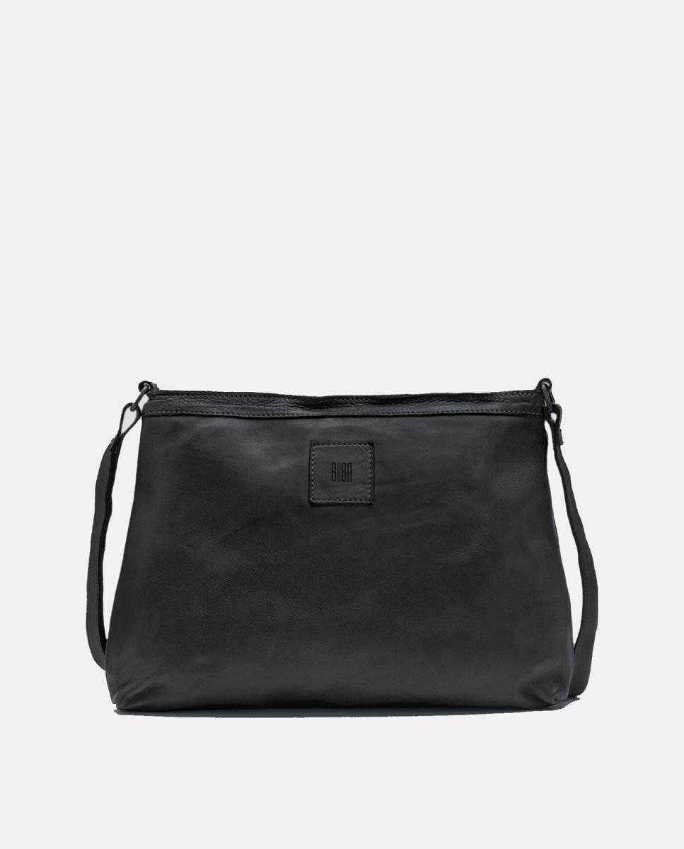 Imagem 0 de Mala a Tiracolo com Fecho de Correr e em Pele de Bovino