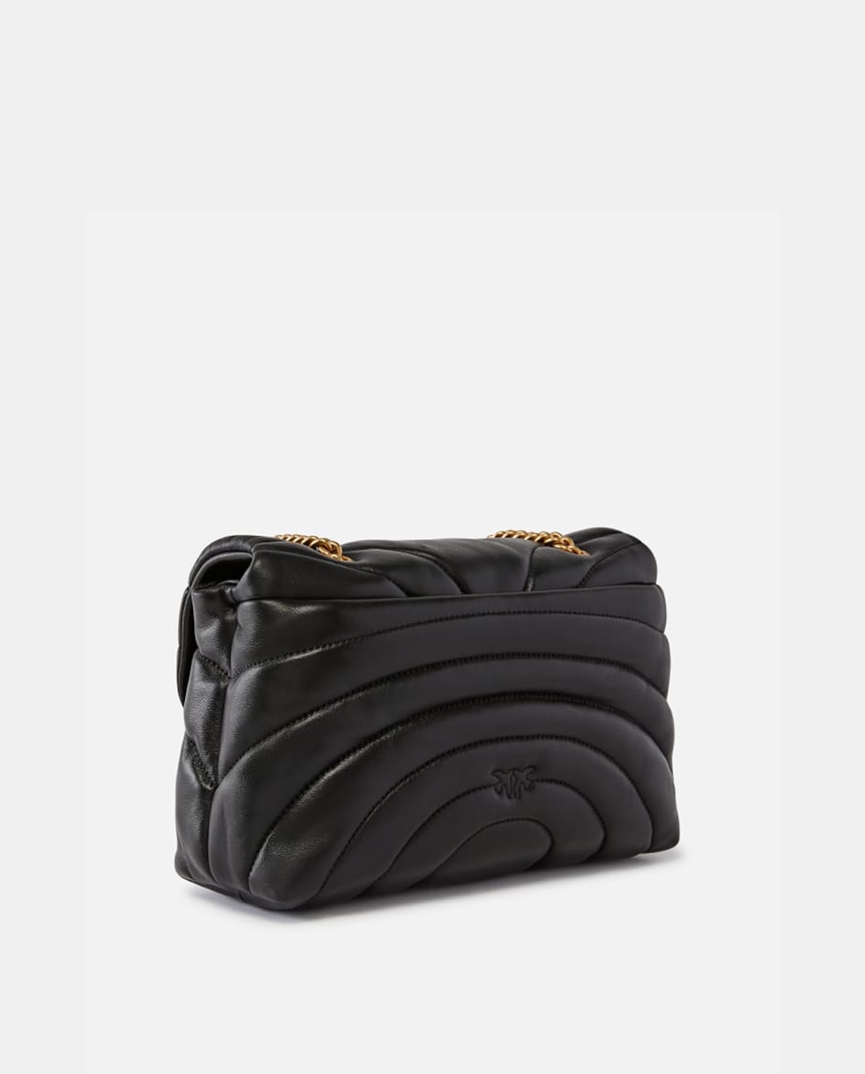 Mala a Tiracolo Love Puff Classic Butterfly Quilt Preto-2