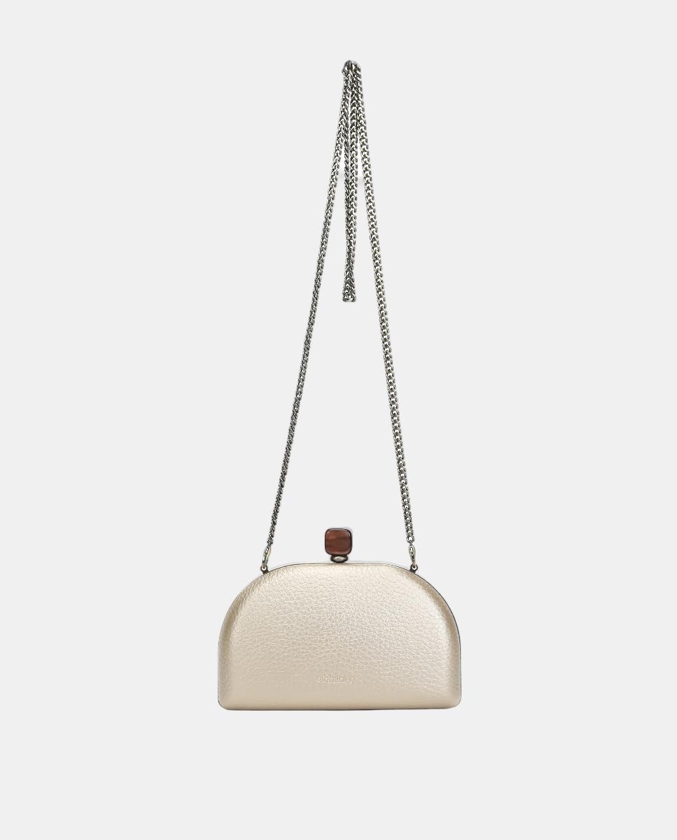 Mala Clutch Freedom em Veludo Preto-2