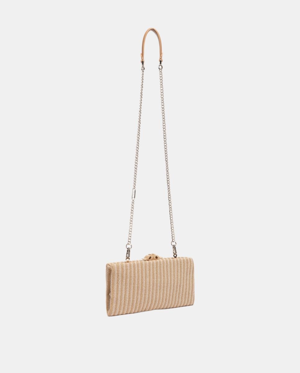 Clutch de fiesta a rayas con boquilla - Abbacino - Naranja Naranja-4