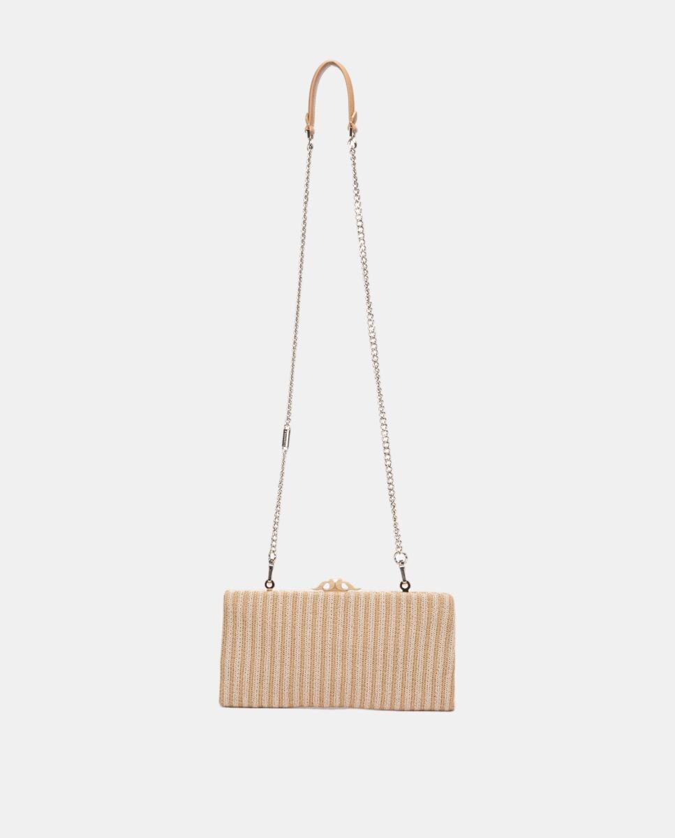 Clutch de fiesta a rayas con boquilla - Abbacino - Naranja Naranja-5