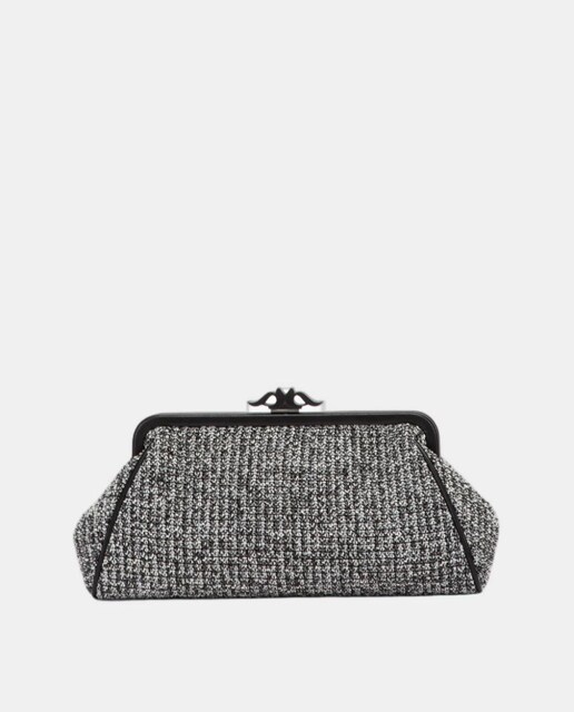 Clutch de fiesta jaspeado con boquilla