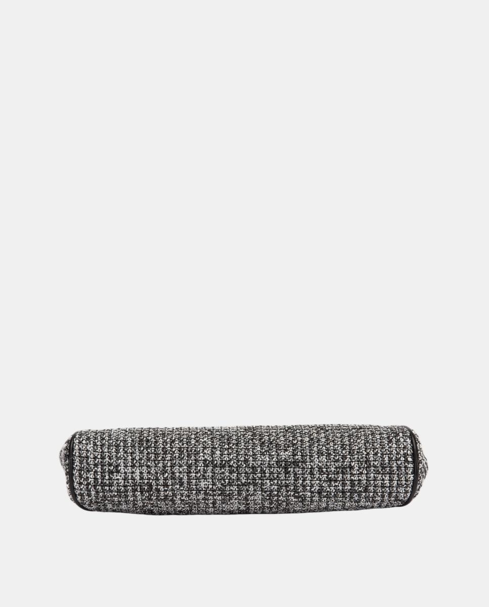 Clutch de fiesta jaspeado con boquilla - Abbacino - Negro Negro-7