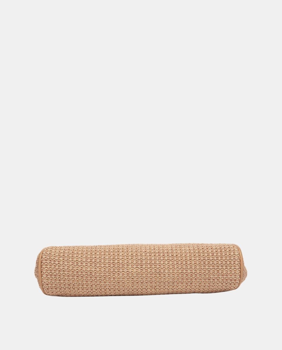 Mala Clutch de Festa Mesclada com Fecho Metálico Camel-7