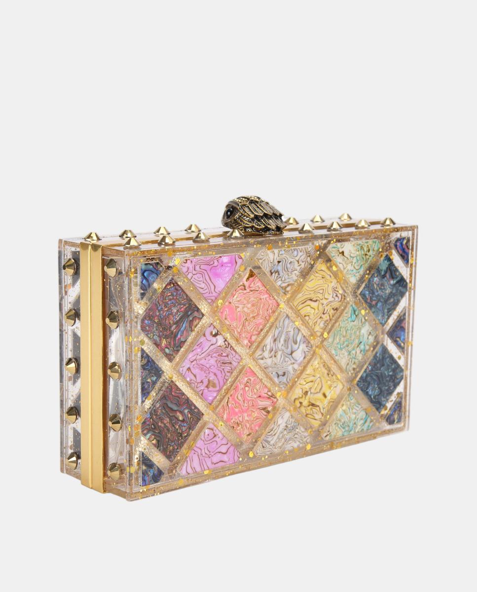 Mala Clutch de Festa Multicolor-3