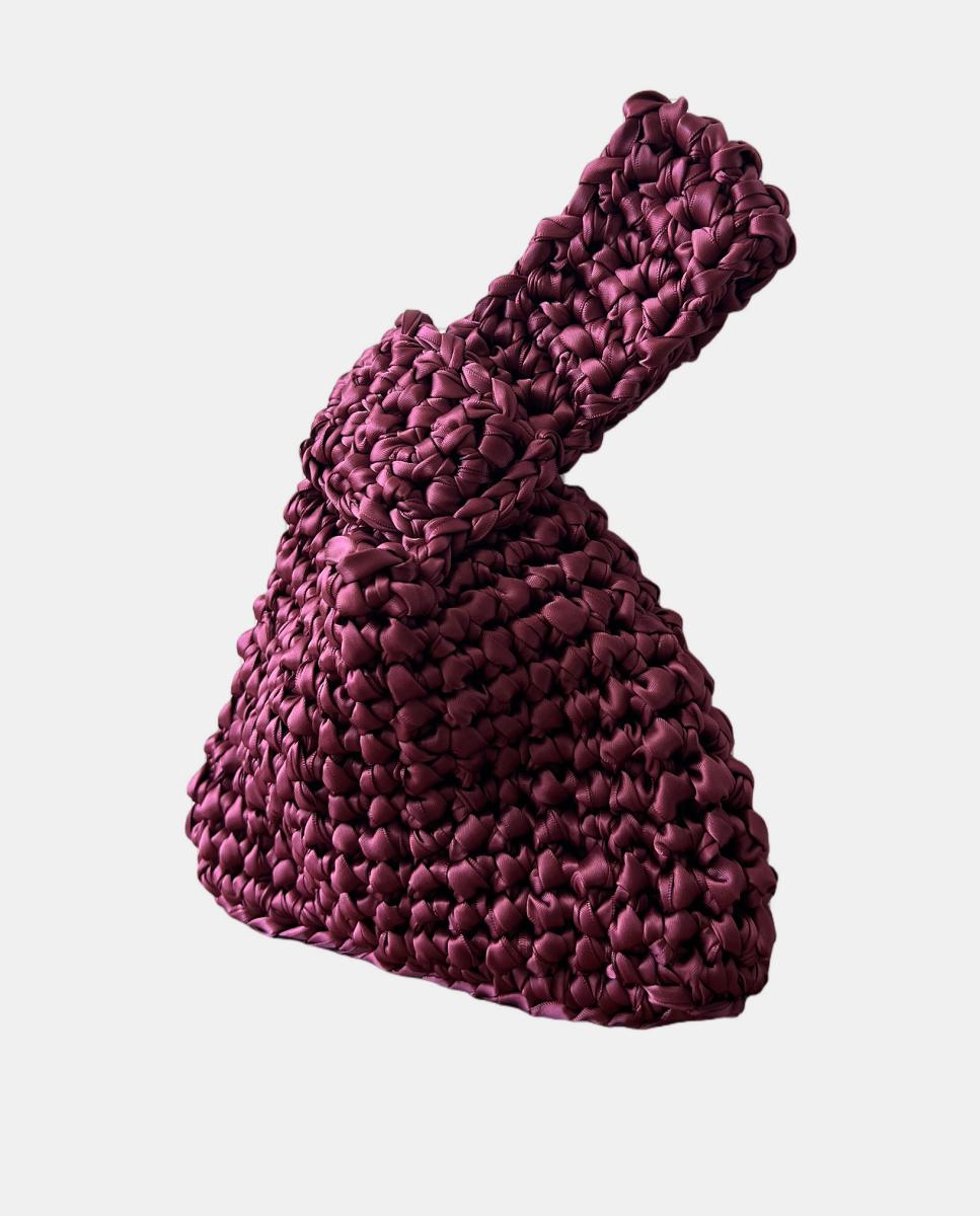 Bolso de fiesta modelo Akita de Madremia - Rojo Granate Rojo Granate-2