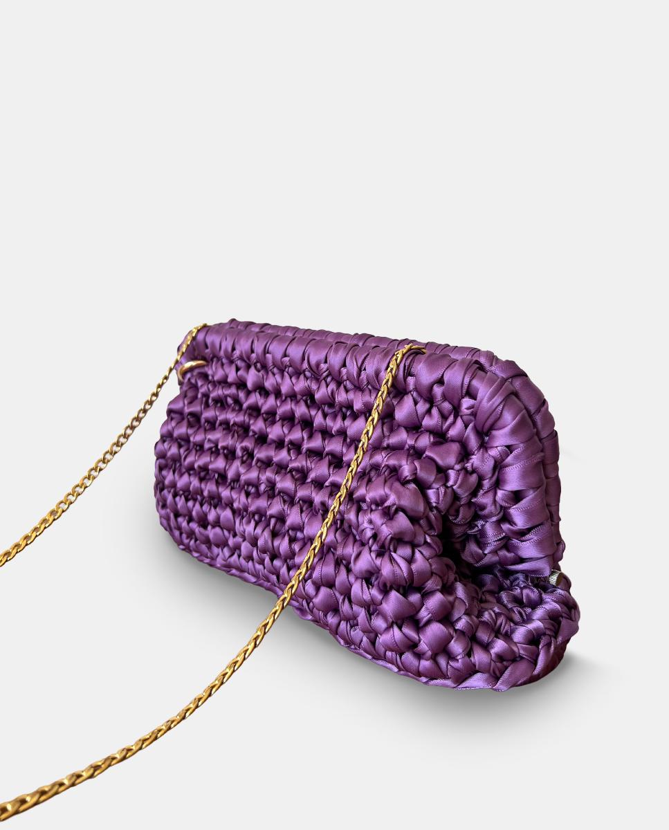 Bolso de fiesta modelo Carmen XL de Madremia - Morado Morado-2
