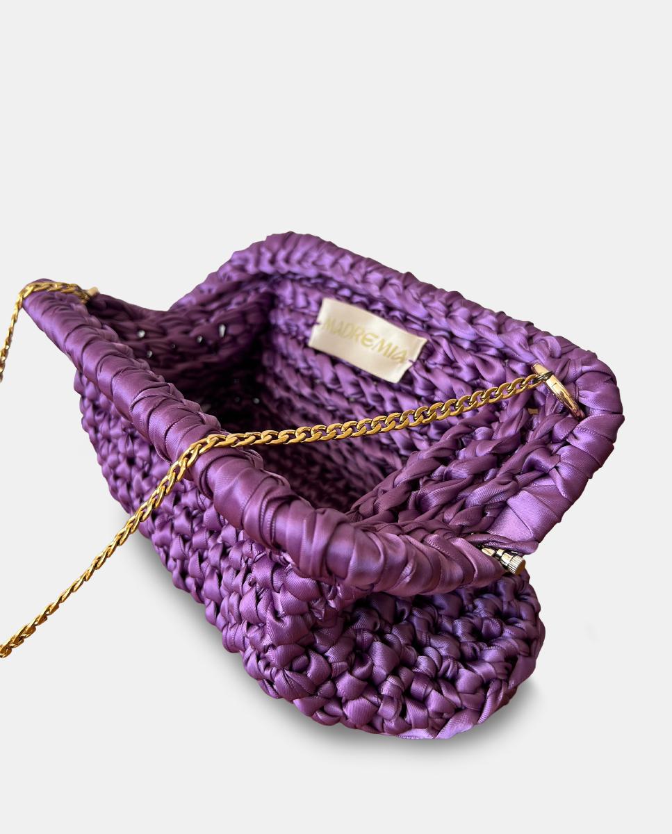 Bolso de fiesta modelo Carmen XL de Madremia - Morado Morado-3