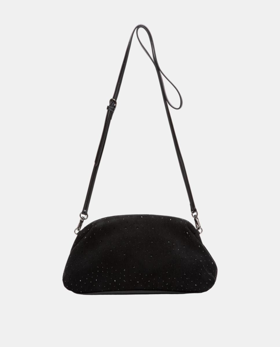 Bolso de fiesta con strass - Abbacino - Negro Negro-4