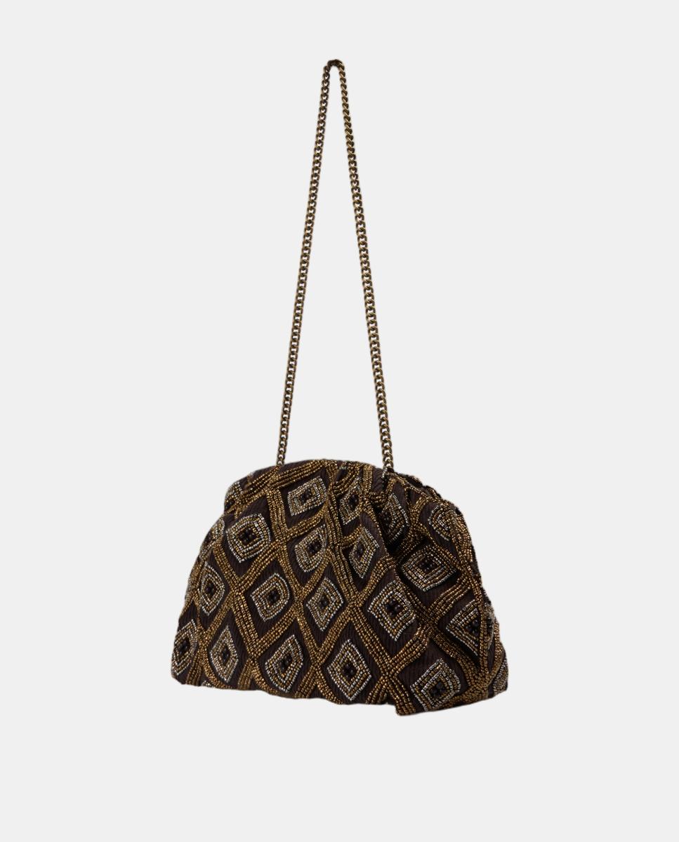 Bolso fiesta - Scalpers - Oro Oro-3