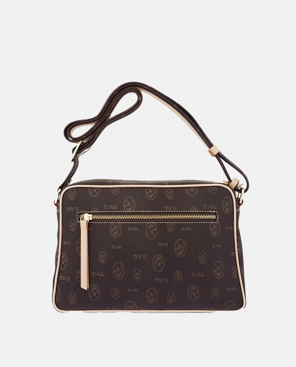 Mala Crossbody Castanho-2