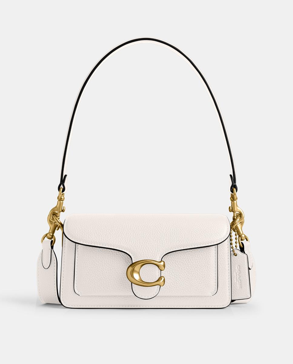 Mala de Ombro Tabby 20 em Pele Branco-1