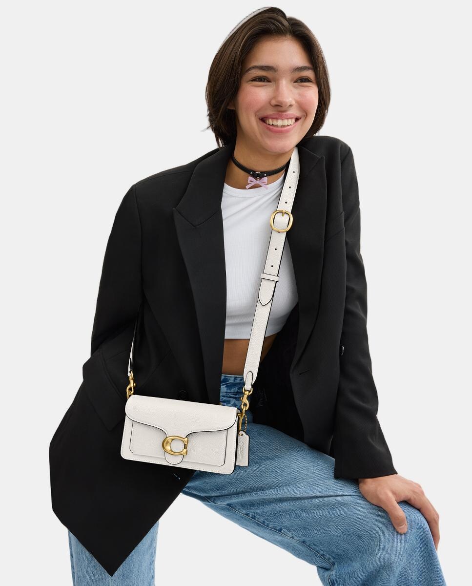 Mala de Ombro Tabby 20 em Pele Branco-2