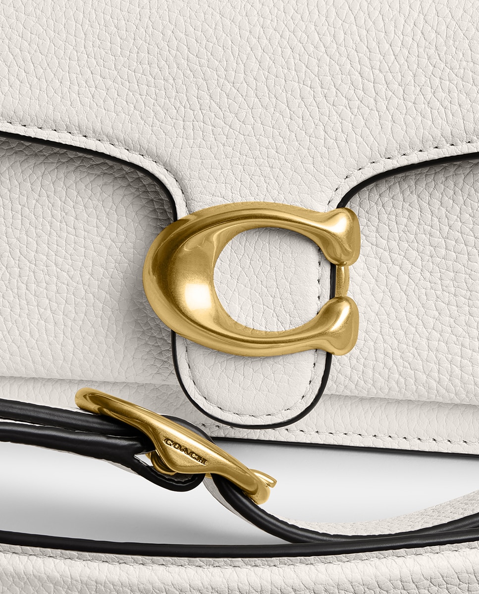 Mala de Ombro Tabby 20 em Pele Branco-6