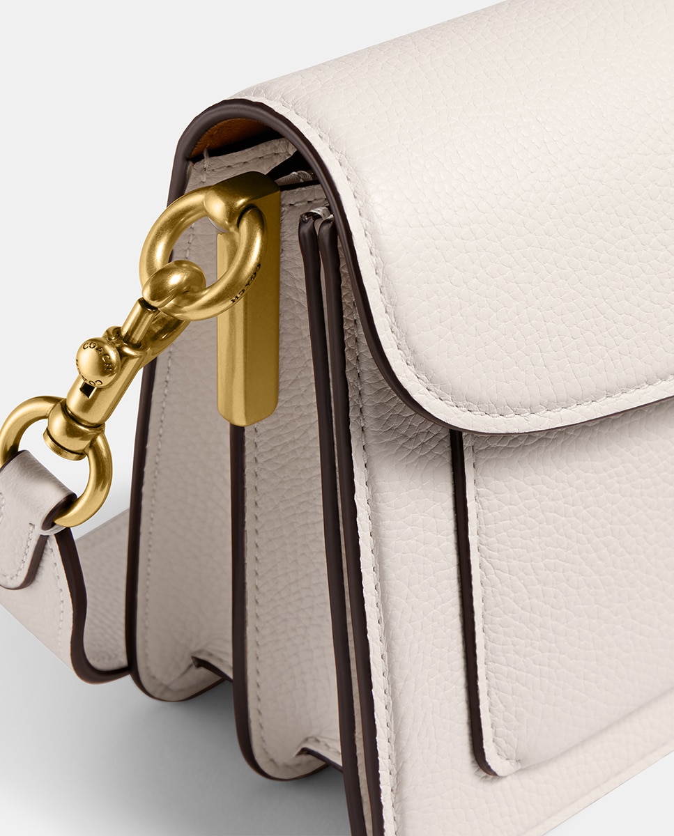 Mala de Ombro Tabby 20 em Pele Branco-7