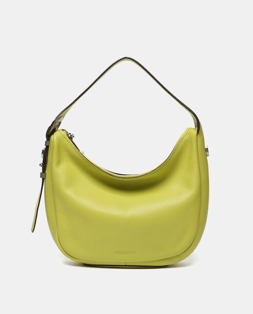 Imagem 0 de Mala de Ombro Pequena Oceans Diary em Pele - Verde