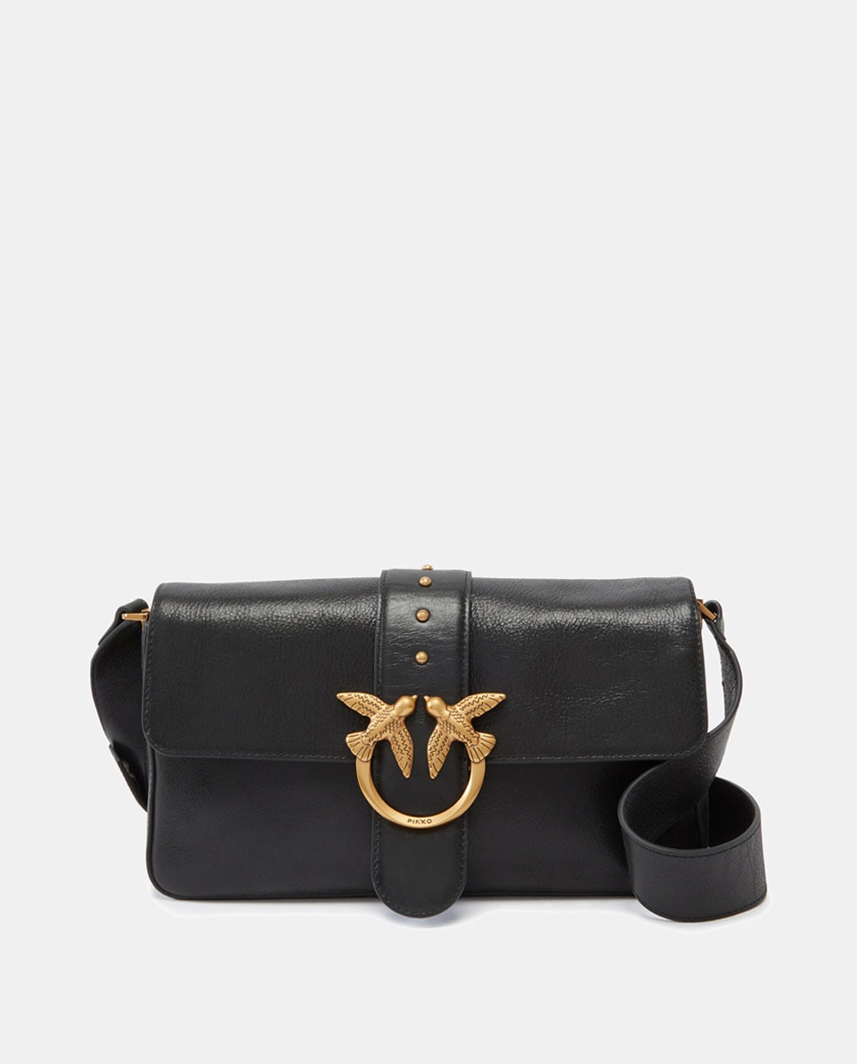 Imagem 0 de Mala a Tiracolo em Pele com Alça Ajustável