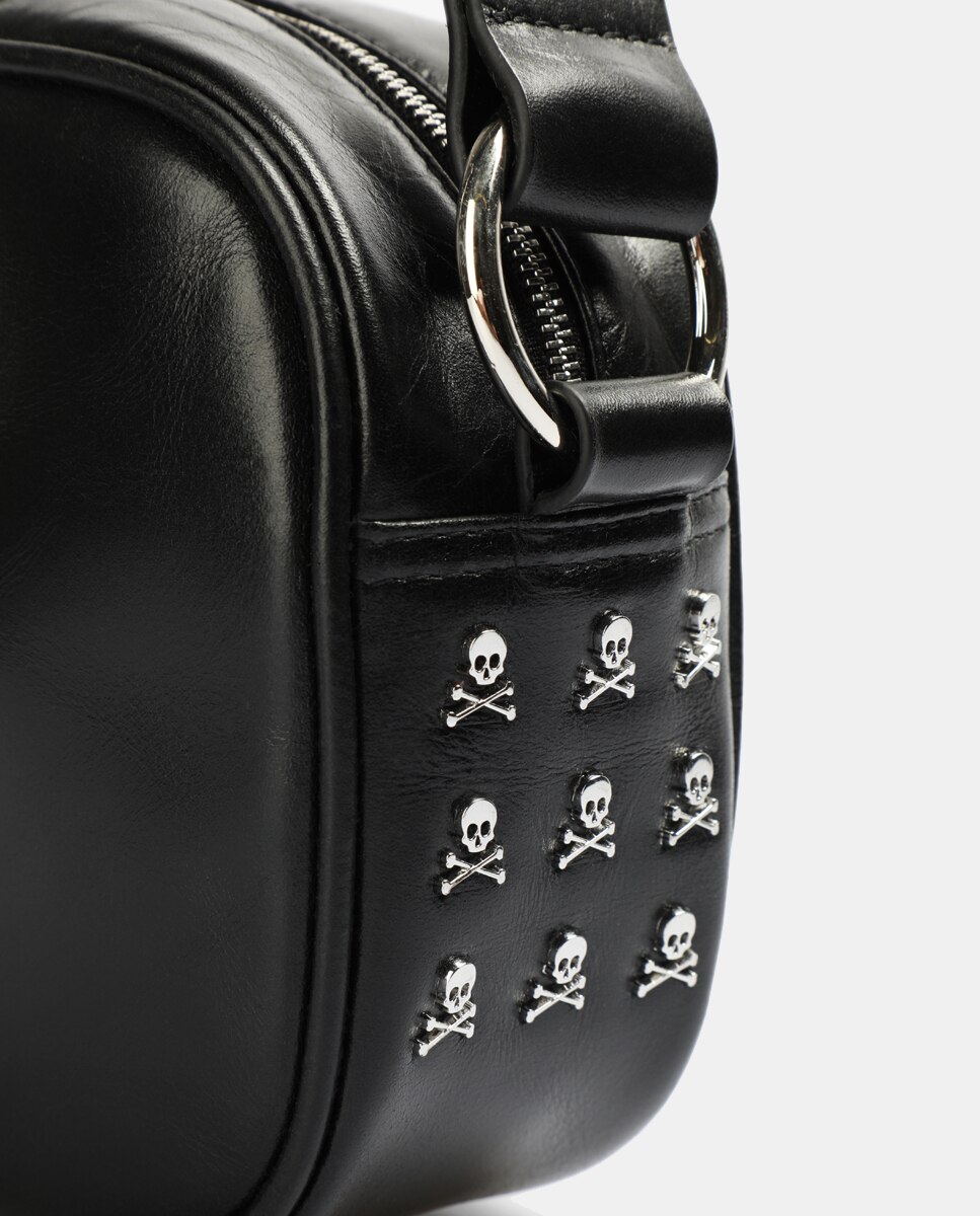 Bolso de hombro pequeño NEW SKULL BAG - Scalpers - Negro Negro-4
