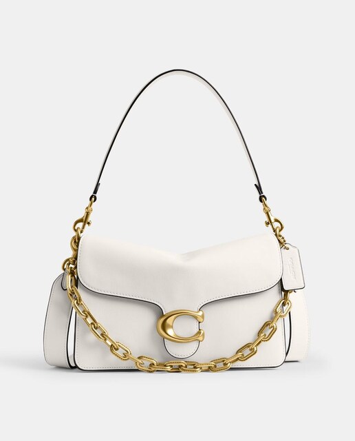 Imagem 0 de Mala de Ombro Chain Tabby em Pele