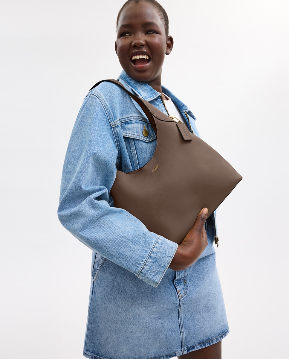 Mala de Ombro Brooklyn 28 Cinzento-2