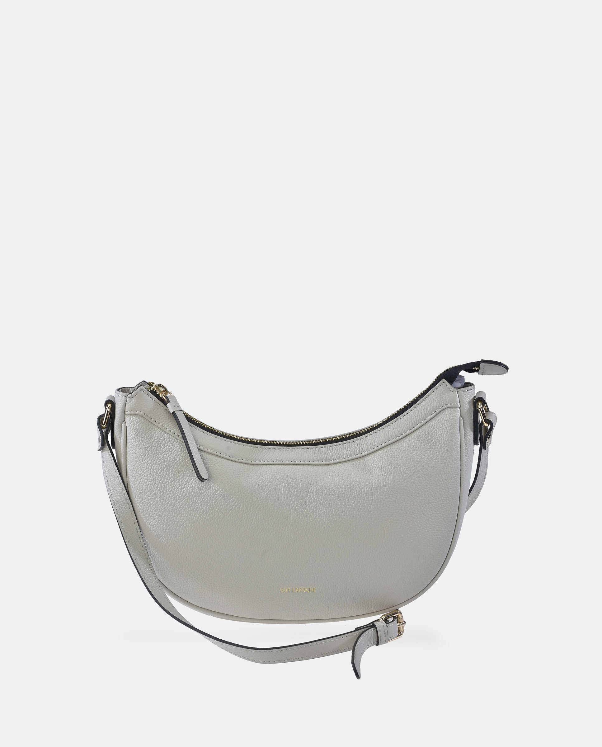 Mala Crossbody Gôndola em Pele Branco-1