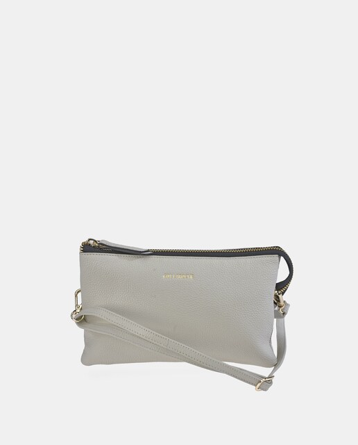 Imagen 0 de Bolso crossbody rectangular en piel