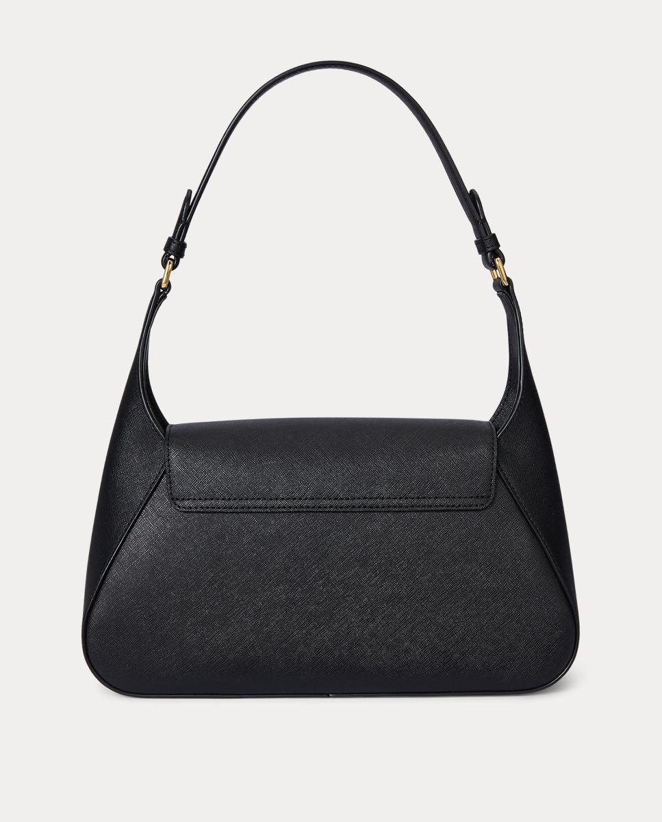 Mala Schylar Média em Pele Preto-5