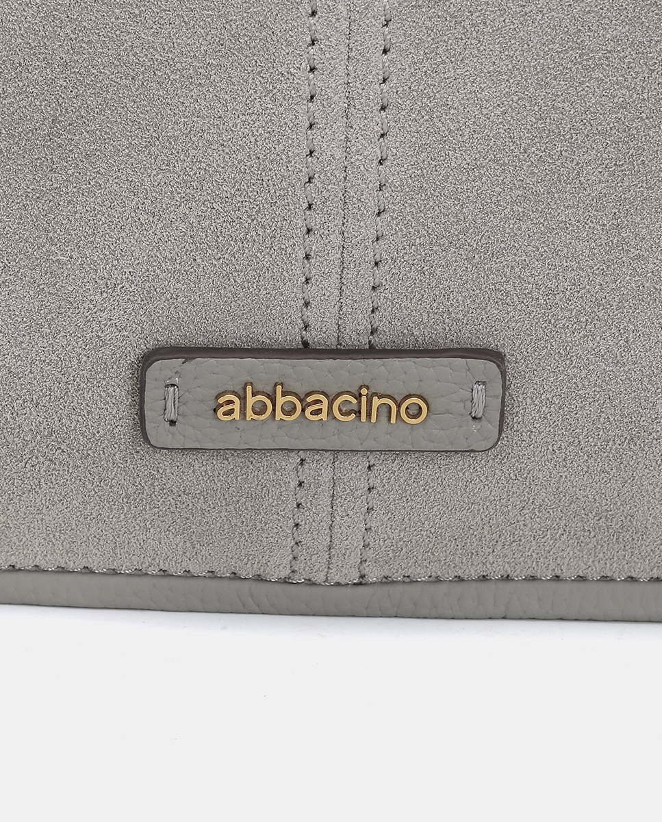 Mala a Tiracolo Freedom em Croute Cinzento-5