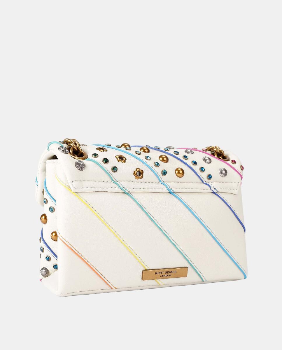 Bolsa Kurt Geiger Blanca Con Colores Kurt Geiger London Bolso De