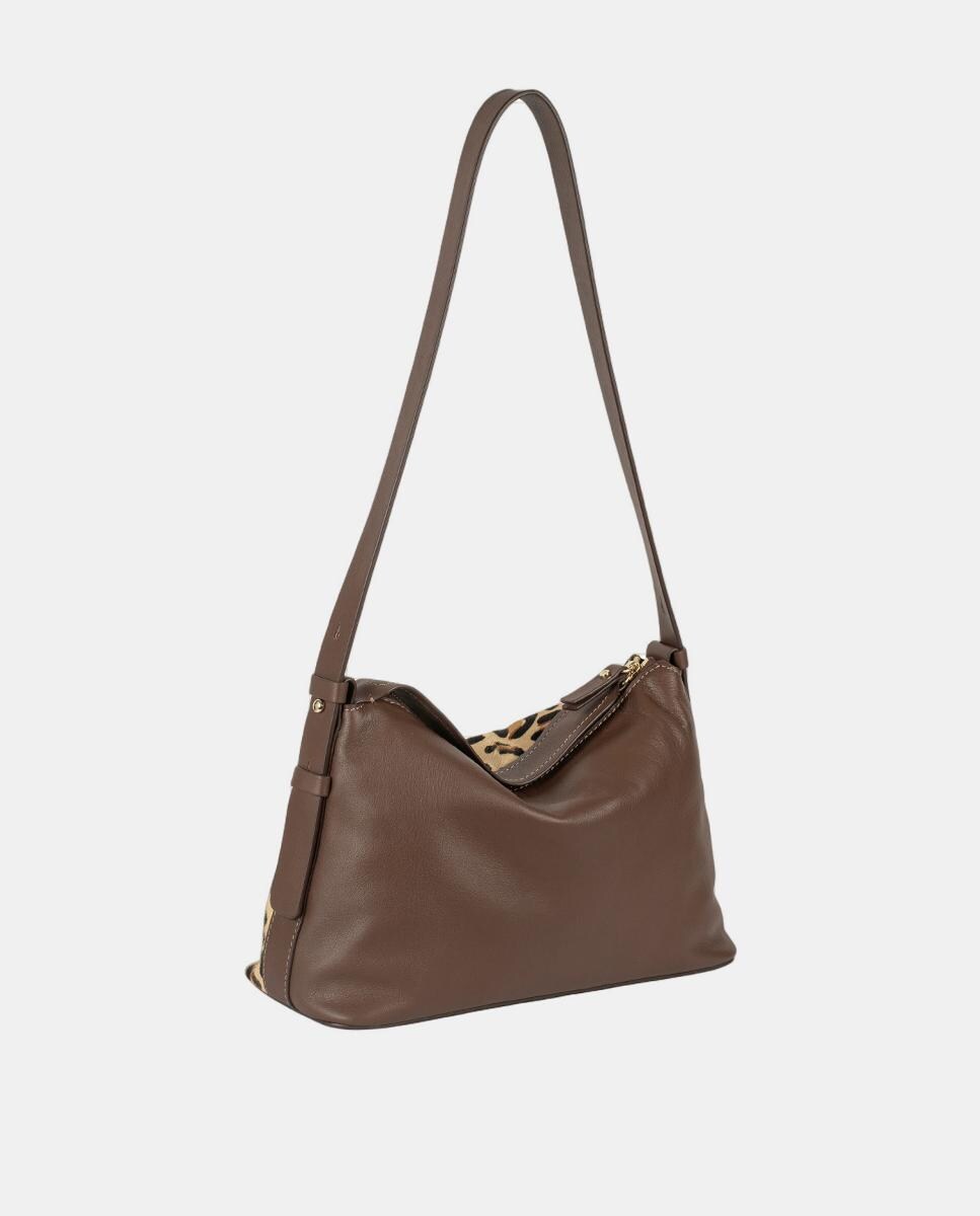 Bolso pequeño de piel acabado pelo · Robert Pietri · El Corte Inglés