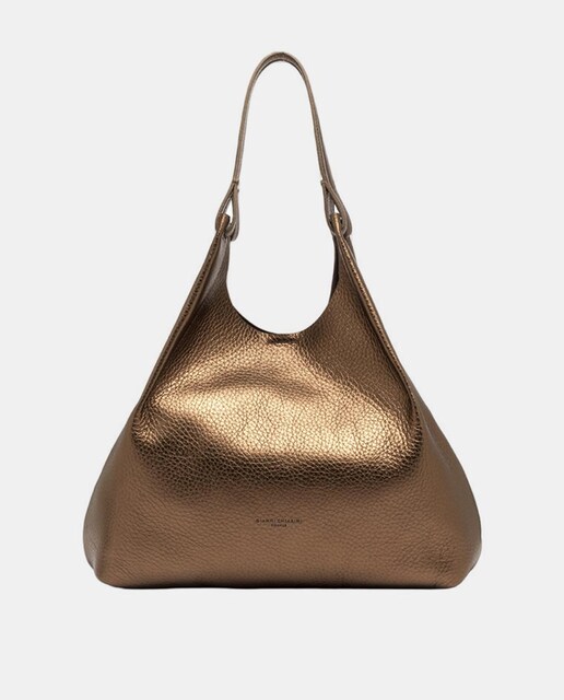 Imagem 0 de Mala Shopper Grande com Bolso Amovível em Pele - Roxo