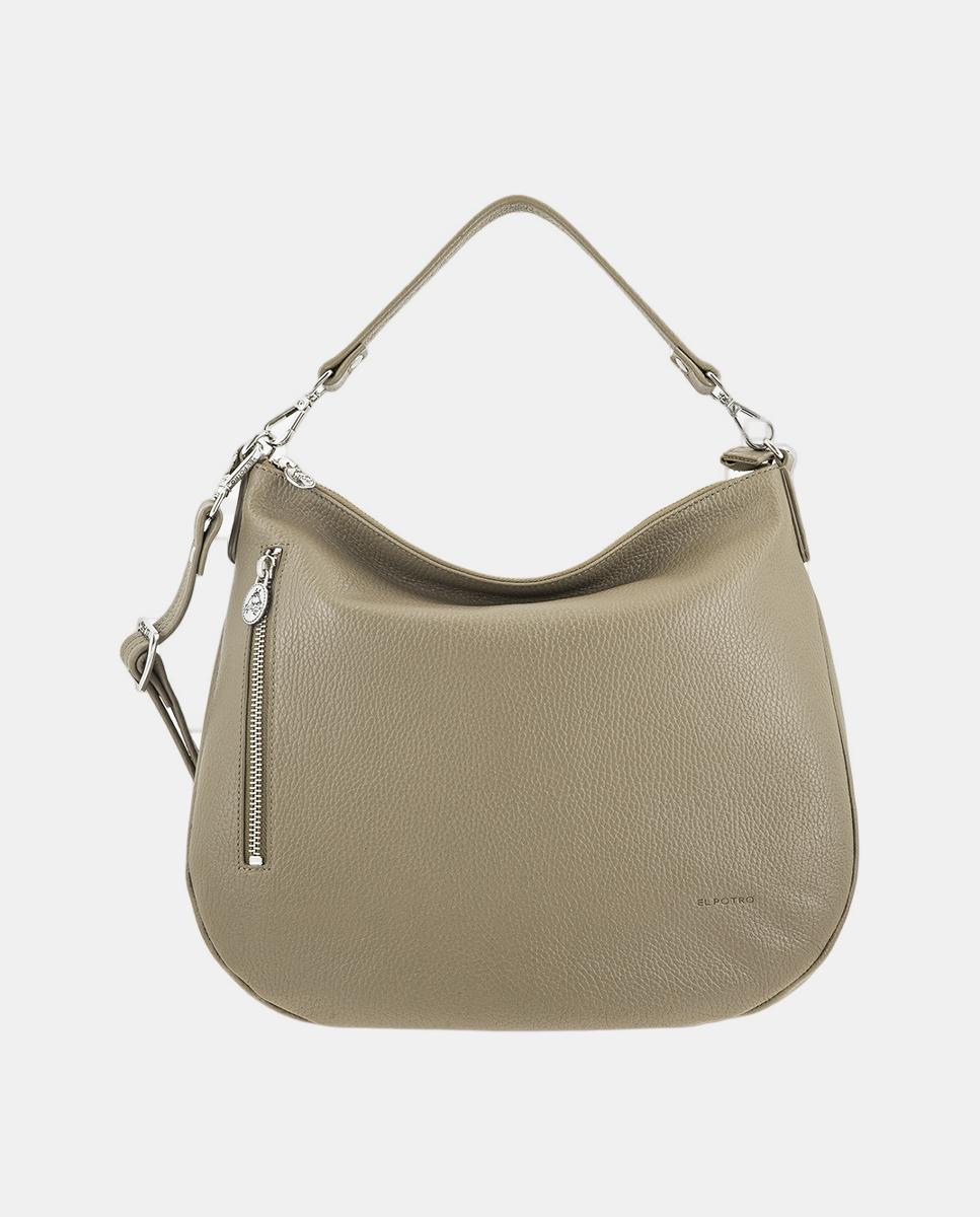 Mala Gôndola com Alça de Tiracolo Ajustável Taupe-1