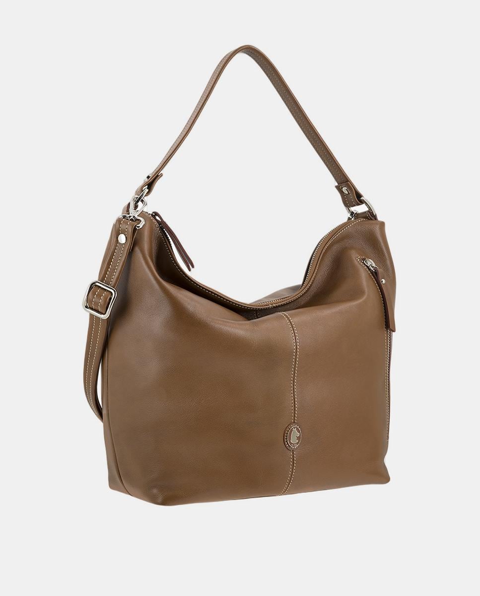 Mala Gôndola com Alça de Tiracolo Ajustável Camel-2