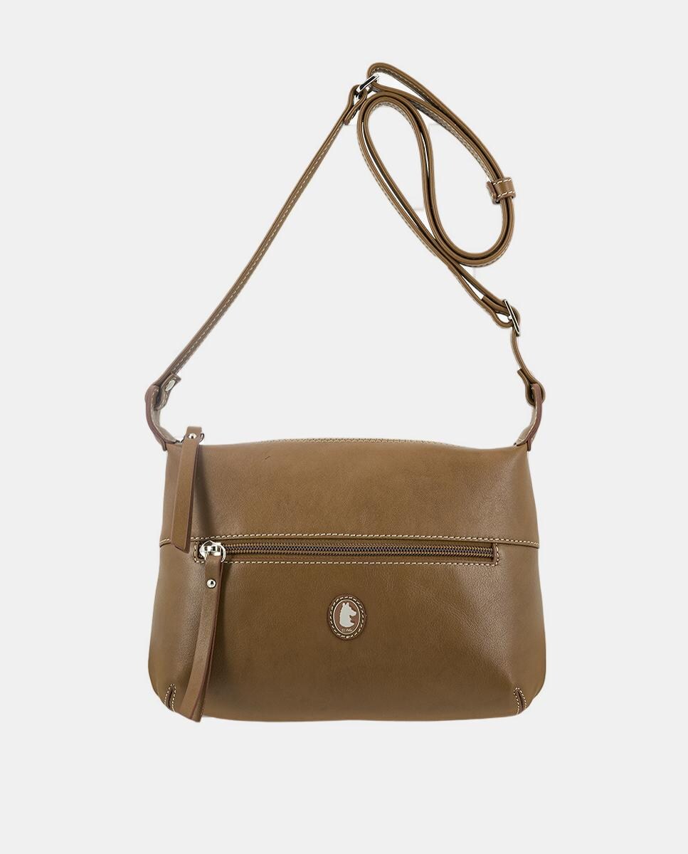 Bolso bandolera con tres departamentos exteriores · El Potro · El