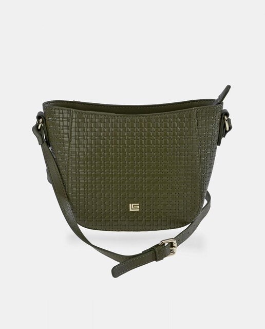 Imagem 0 de Mala Crossbody em Pele - Preto