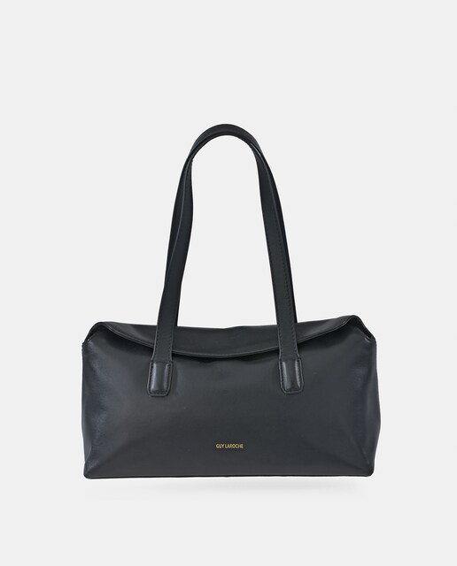 Imagem 0 de Mala Shopper Compacta em Pele com Alça Dupla