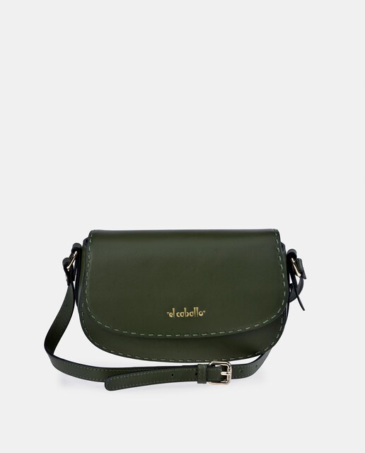 Imagem 0 de Mala Crossbody em Pele Tipo Napa