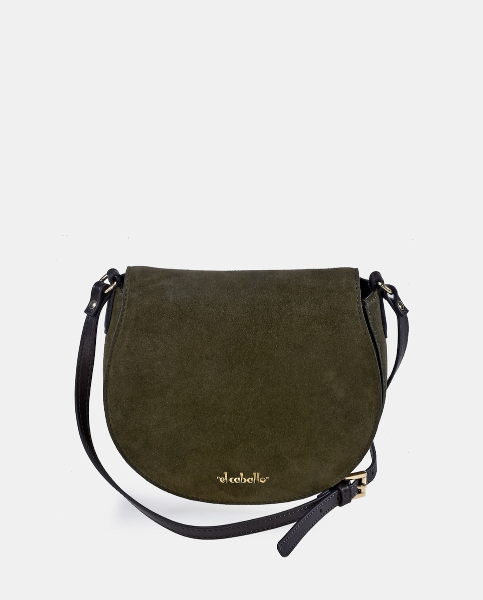 Bolso De Piel De Napa Real Suave Con Cremallera Para Mujer, Con Solapa Frontal Y Doble Sección De Giro Para Tarjeta De Crédito, Black, Talla única, Casual