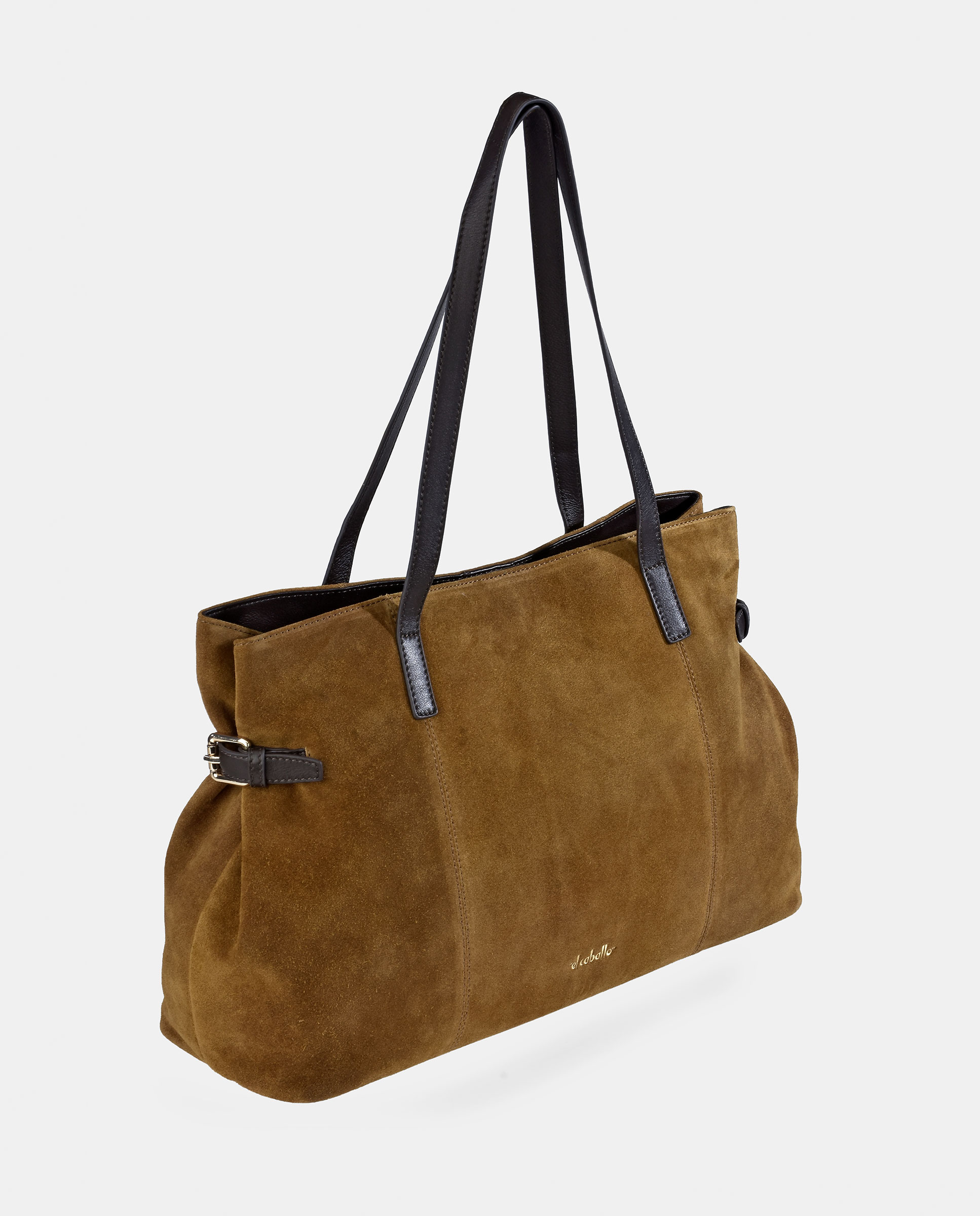 Mala Shopper em Croute e Pele Tipo Napa Camel-2