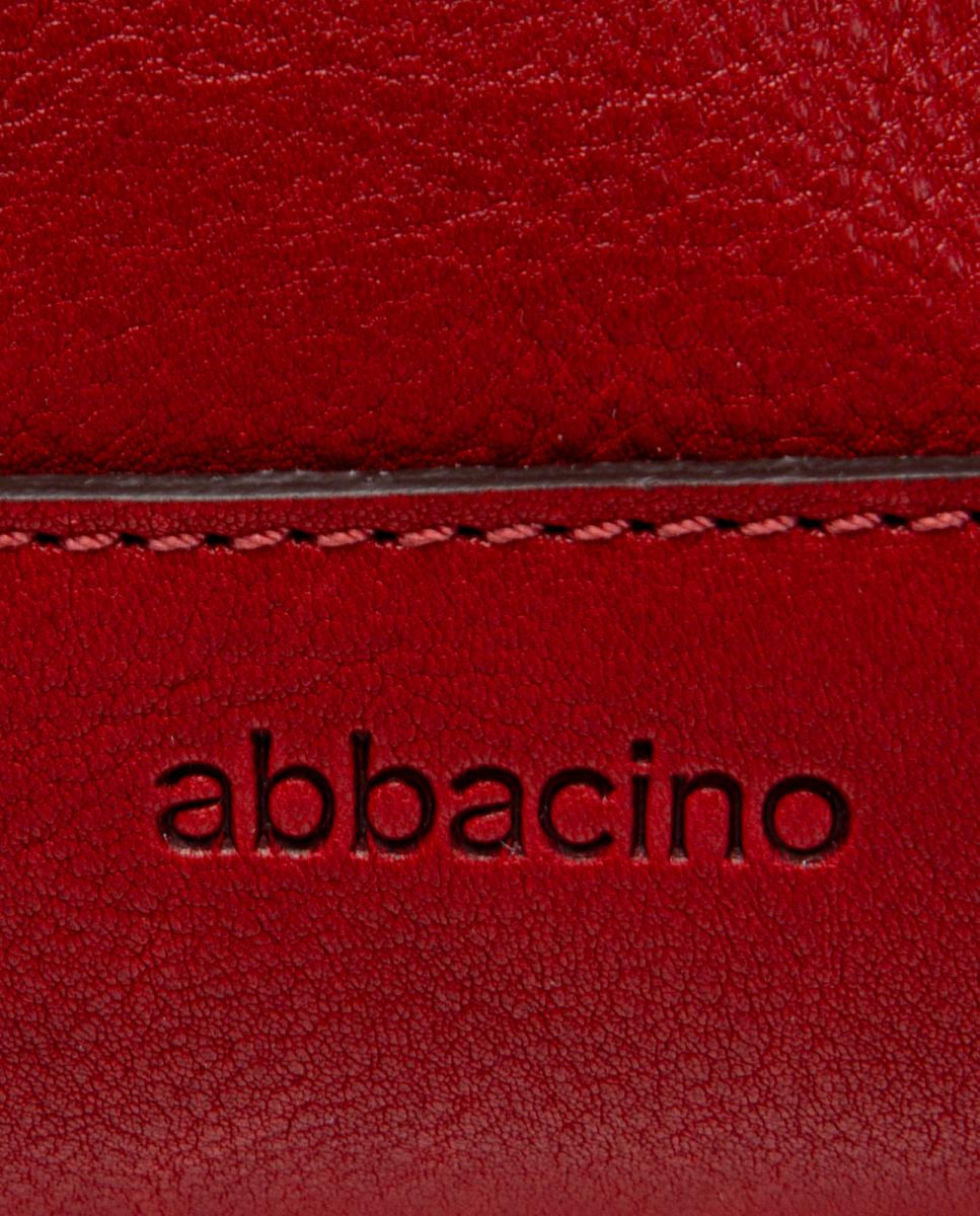 Mala a Tiracolo em Pele com Detalhe Entrançado Vermelho-7