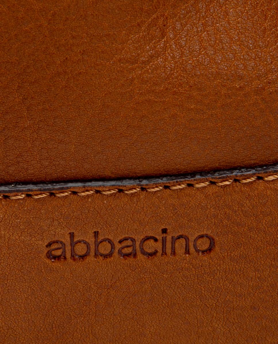 Mala a Tiracolo Pequena em Pele Castanho-5