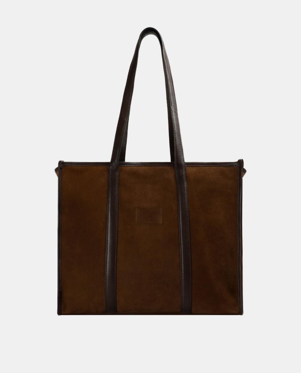 Bolso de hombro piel