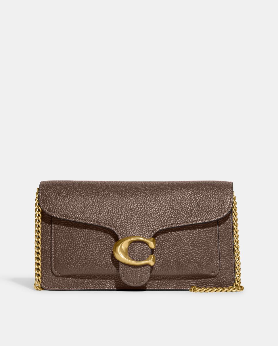 Imagem 0 de Mala a Tiracolo Tabby Chain Clutch em Pele