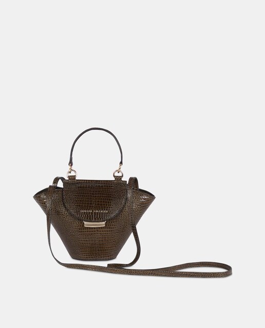 Imagen 0 de Bolso de hombro en piel