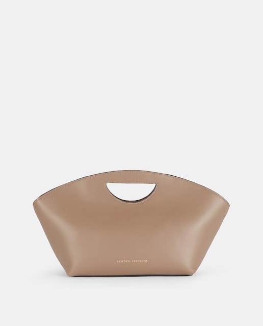 Imagem 0 de Mala Crossbody em Pele com Alças de Mão