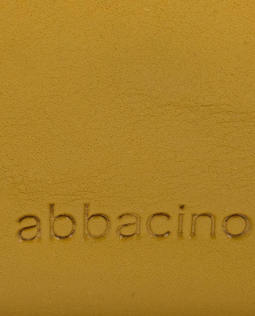 Mala de Ombro em Pele e Croute Combinadas Amarelo-6