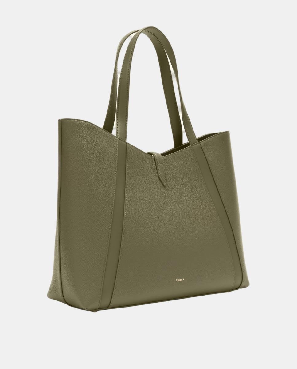 Mala Tipo Tote Grande Verde-2