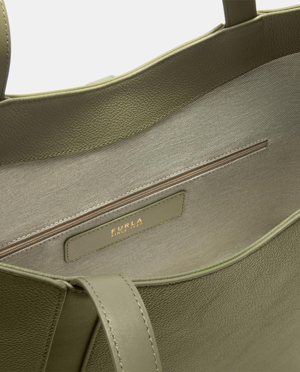 Mala Tipo Tote Grande Verde-3