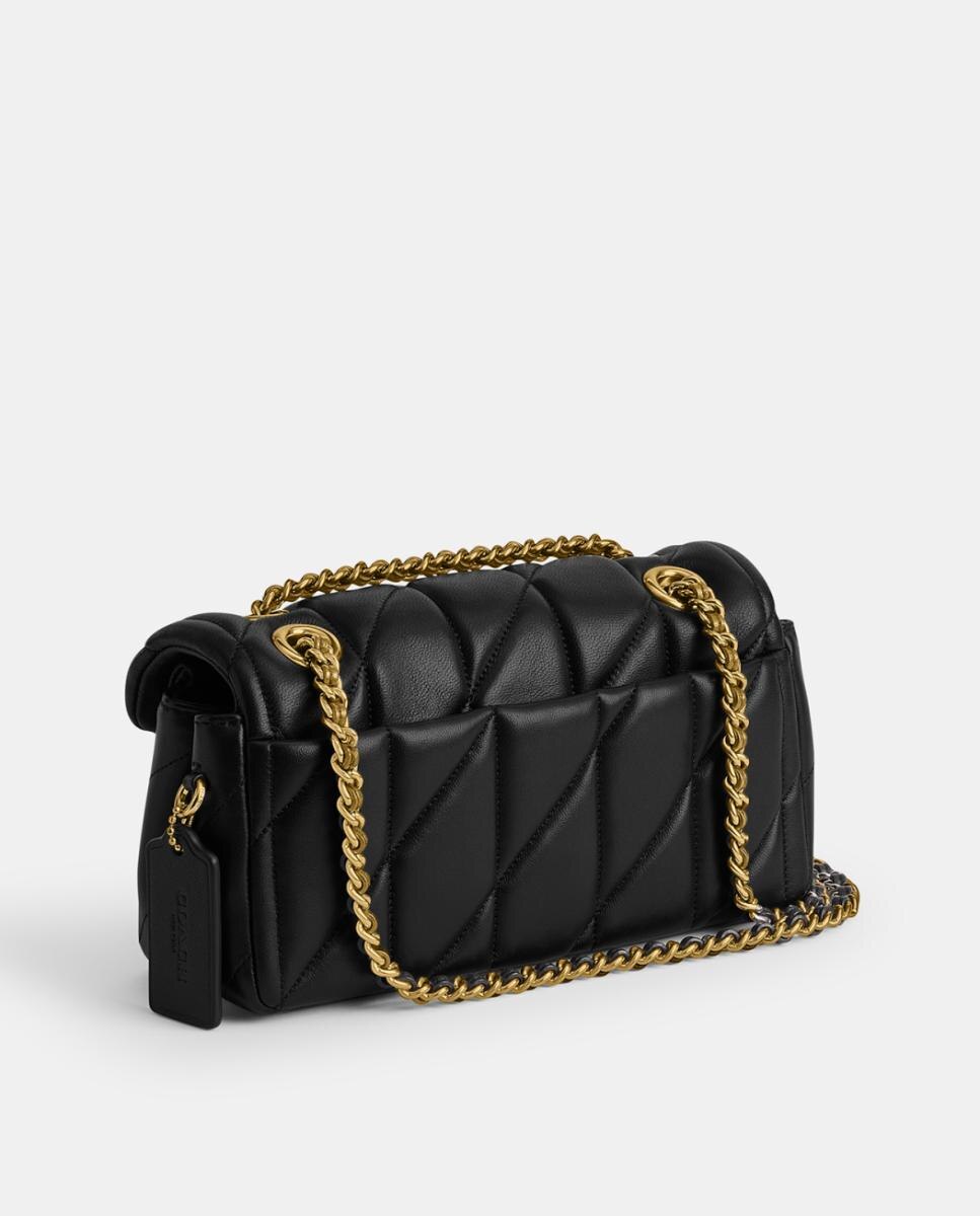 Bandolera Tabby 20 de piel acolchada - Coach - Negro Negro-2