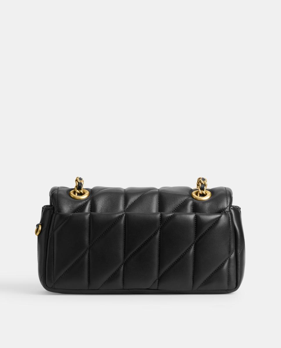 Bandolera Tabby 20 de piel acolchada - Coach - Negro Negro-3